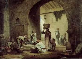 unknow artist Arab or Arabic people and life. Orientalism oil paintings 169